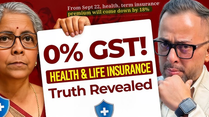 Zero GST on Life & Health Insurance